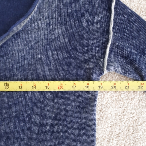 REBECCA TAYLOR Cashmere Blue Sweater - Picture 4 of 7